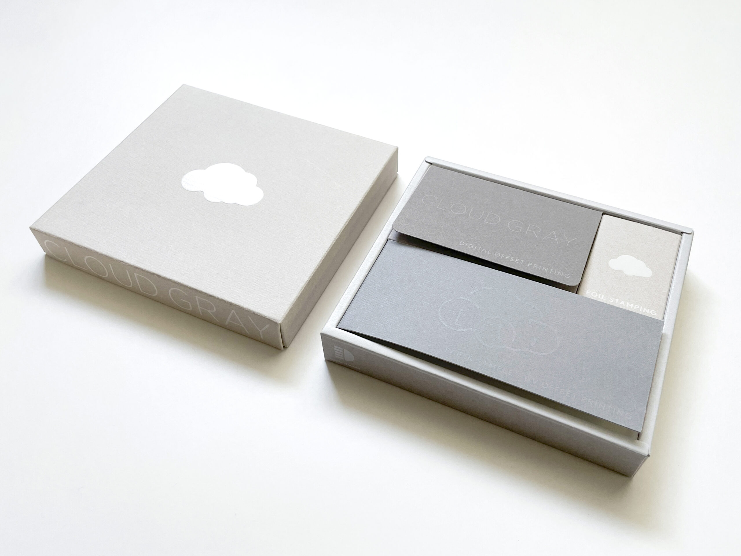 静物画作品証明書付き CLOUD GRAY サンプルキット - インサツビト