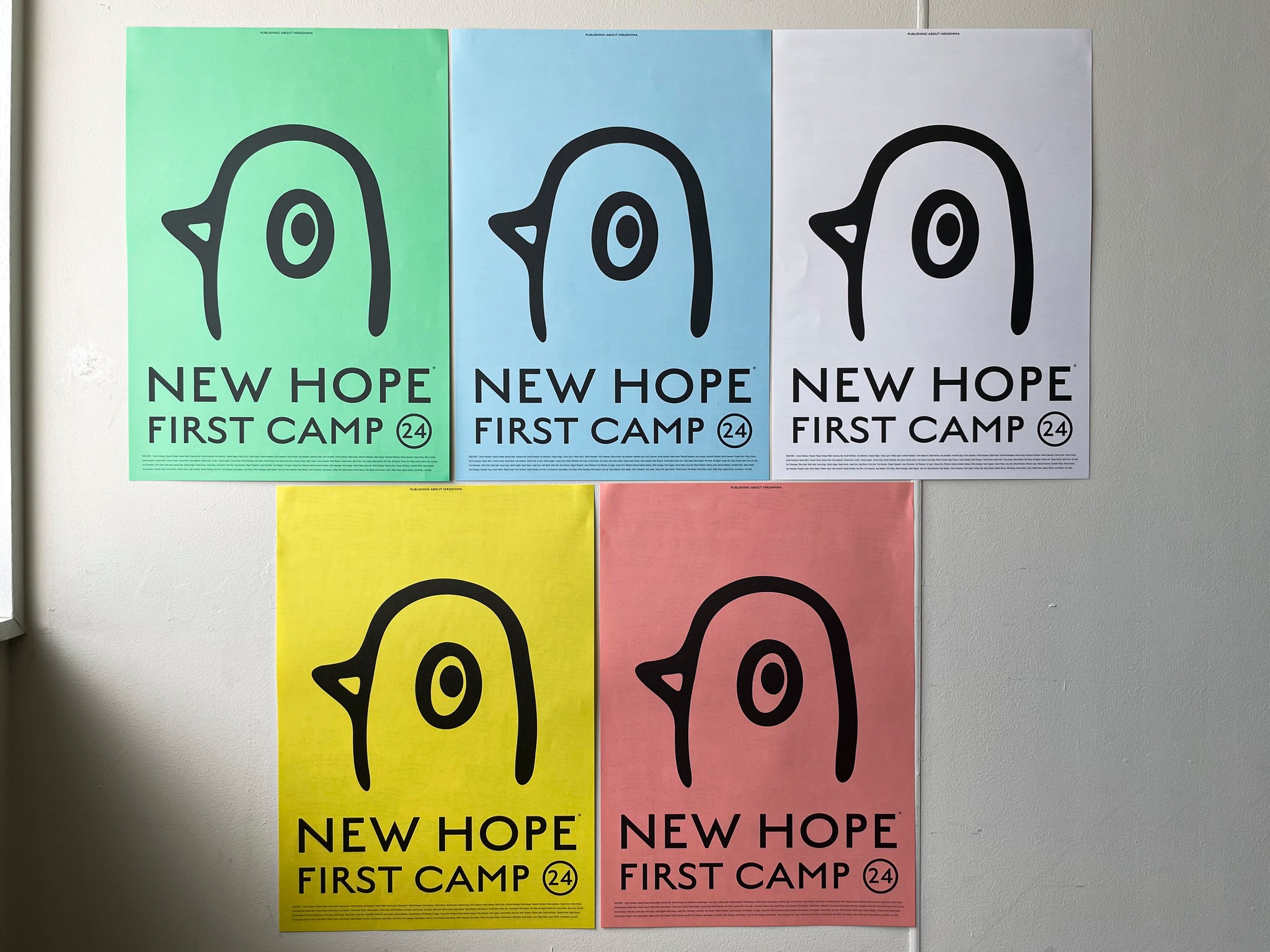 NEW HOPE FIRST CAMPポスター - インサツビト